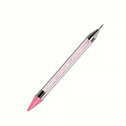 Glitzerstift Applikation Strasssteine